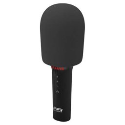 Microfon Party Difuzor Bluetooth Reincarcabil Negru