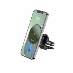 Incarcator Auto Wireless Hoco CA91 15W 1.67A Negru