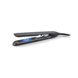 Placa de indreptat parul Philips Prestige BHS510/00 Tehnologie ThermoShield 230Â°C Ingrijire Ioni 12 Setari Temperatura Husa Termorezistenta Negru