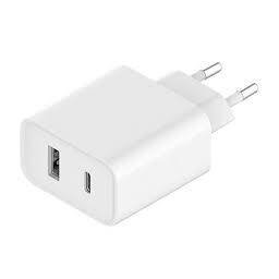 Incarcator Retea Xiaomi 33W 3A 1 x USB-A - 1 x USB-C Alb BHR4996GL