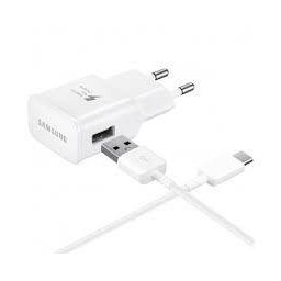 Incarcator Retea cu Cablu USB-C Samsung EP-TA200W + DG970BWE 15W 2A 1 x USB-A Alb GP-PTU020SOBWQ
