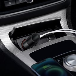 Incarcator Auto Baseus Share Together USB A Negru