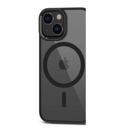 Husa TECH-PROTECT compatibila cu iPhone 12 Mini/13 Mini Black/Clear