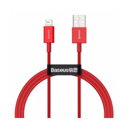 Cablu Date/Incarcare Baseus USB-A - Lightning Superior 20W 1m Rosu