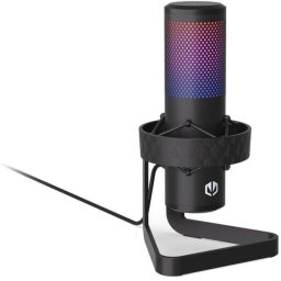 Microfon ENDORFY Streaming USB-C RGB Jack 3.5mm Cablu 2.5m 30Hz Negru