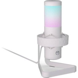 Microfon ENDORFY Streaming USB-C RGB Jack 3.5mm Cu Fir Cablu 2.5m 30Hz Alb