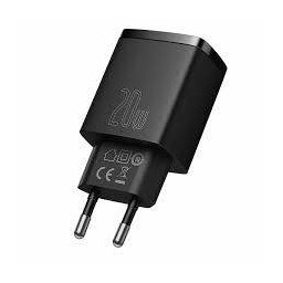 Incarcator Retea Baseus Compact Quick Charger 20W USB-C USB PD 3.0 Negru