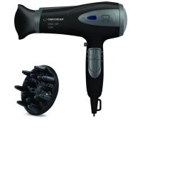 Uscator De Par Esperanza 2200W Cablu 1.8m 50Hz 888g Niveluri Incalzire Negru