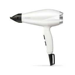 Uscator De Par Babyliss Monocromatic 27,7m/s 100 mÂ³/h 2000W 3 Niveluri Incalzire 2 Niveluri Viteze Cablu 2.8m Negru/Alb