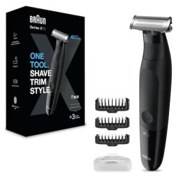 Aparat Hibrid Braun Barbierit/Tuns Barba Wet&Dry 3 Piepteni Negru