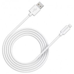 Cablu Date Canyon USB-A - Lightning 2m Alb