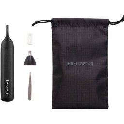 Trimmer Sprancene/Urechi/Nas Remington Baterii AA Lame Inox 2 Capete Incluse Negru