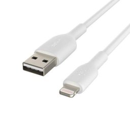 Cablu Date/Incarcare Belkin Lightning USB-A 0.15m Alb