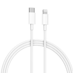 Cablu Date/Incarcare Xiaomi USB Type-C Lightning 1m Alb