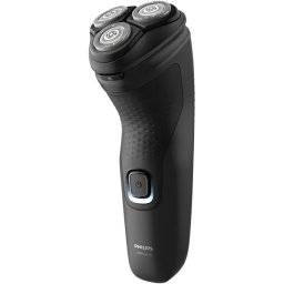 Aparat Ras Philips Shaver Barbierit Umed/Uscat Fara Fir Capete 4D Flexibile Lame Autoascutire 40min Capac Protectie Negru