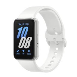 Smartwatch Samsung Galaxy Fit3 Ecran AMOLED 1.6Inch Argintiu/Alb