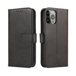 Husa OEM Samsung Galaxy A14 A145 / A14 5G A146 Smart Magnetic Flip Negru