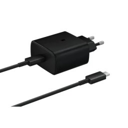 Incarcator Samsung Retea compatibil EP-TA845EBE + Cablu Type-C to Type-C EP-DW767JBE Bulk Negru