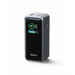 Acumulator Extern Anker Prime 20.000mAh 200W Smart Digital Display 2x USB-C 1x USB-A Negru