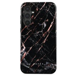 Husa Burga Dual Layer Rose Gold Marble pentru Samsung Galaxy S23 FE