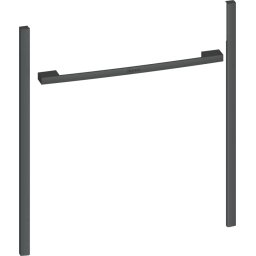 Kit Flex Design NEFF Z9060AY0 60cm pentru Cuptor Standard (60cm) + Cuptor Compact Gri Antracit