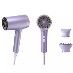 Uscator de Par Philips Seria 7000 BHD720/10 1800W Tehnologie ThermoShield Advanced Ioni minerali 2 Setari Viteza 4 Setari Temperatura Violet Metalizat