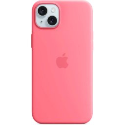 Husa Apple iPhone 15 Plus Silicone Case with MagSafe - Pink