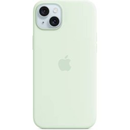 Husa Apple iPhone 15 Plus Silicone Case with MagSafe - Soft Mint