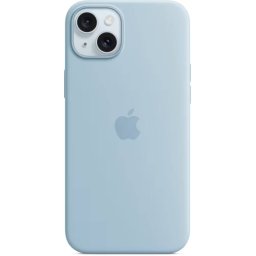 Husa Apple iPhone 15 Plus Silicone Case with MagSafe - Light Blue