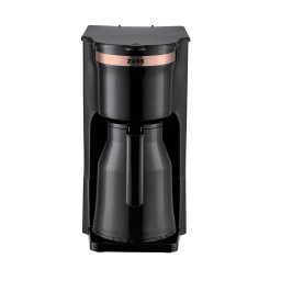 Cafetiera Cu Termos Zass Rose Gold ZCM 21 800W Negru