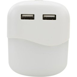 Incarcator Ansmann NL15AC + 2USB, night light (white)