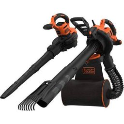 Aspirator / Suflanta de Frunze Black+Decker 3-in-1 Electric 3000W Negru/Portocaliu