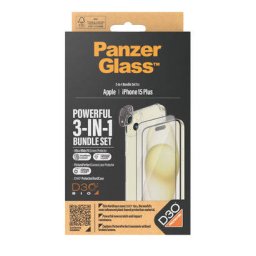 Folie protectie PanzerGlass pentru Apple iPhone 15 Plus