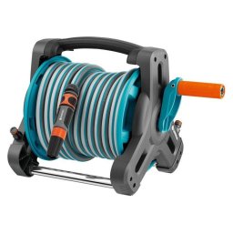 Tambur Gardena Classic 10 (08010-20) Furtun 1/2Inch Lungime 10M Gri/Albastru