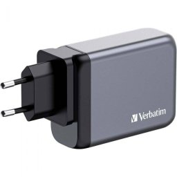 Incarcator Verbatim GaN 140W EU/UK/US Gri