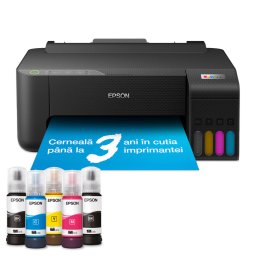 Imprimanta Inkjet Color Epson EcoTank L1270 CISS Format A4 Wi-Fi Negru