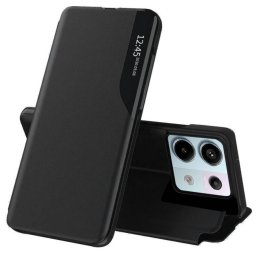 Husa Lemontti Book eFold Series pentru Xiaomi Redmi Note 13 Pro 5G / Poco X6 Negru