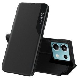 Husa Lemontti Book eFold Series pentru Xiaomi Redmi Note 13 5G Negru