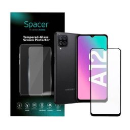 Folie Sticla Spacer pentru Samsung Galaxy A12 Grosime 0.3MM Acoperire Totala Ecran Strat Special Anti-ulei si Anti-amprenta Tempered Glass Sticla 9D Duritate 9H