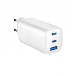 Incarcator Retea Gembird Universal 2x USB Type-C 3.25A PD 65W 1x USB-A 3.0 Maxim 2.25A QC 27W Alb