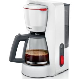 Cafetiera Bosch TKA3M131 MyMoment 1.4l 10/15 Cesti Cana Sticla Alb