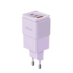 Incarcator Retea Mcdodo Port 2xType-C 1xUSB-A Dichromatic GaN5 Mini Fast Charging PD 67W Mov
