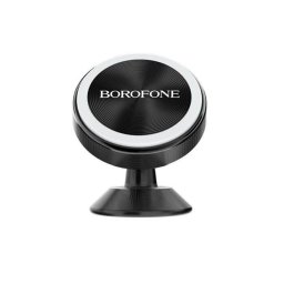 Suport Auto Magnetic Borofone BH5 Platinum Prindere Bord Negru