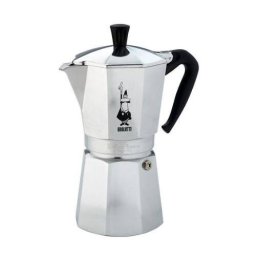Cafetiera Bialetti Moka Express Pot 12tz 0.6L Aluminiu Argintiu