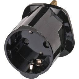 Adaptor Priza Brennenstuhl De Calatorie Plug EU/GB Negru