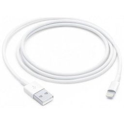 Cablu Date Apple USB-A Lightning 1.0m Alb