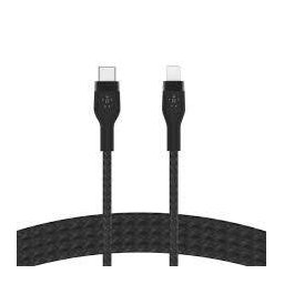 Cablu De Date\Incarcare Belkin USB-C to LTG Braided 2M Negru