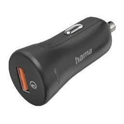 Incarcator Auto Hama "QualcommÂ® Quick Chargeâ¢ 3.0" USB-A 19.5 W Negru