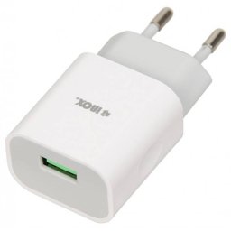 Incarcator Ibox ILUC41W USB-A + USB-A microUSB Cablu 1m Alb