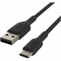 Cablu Date Belkin Boost Charge USB-A USB-C 0.15m Negru